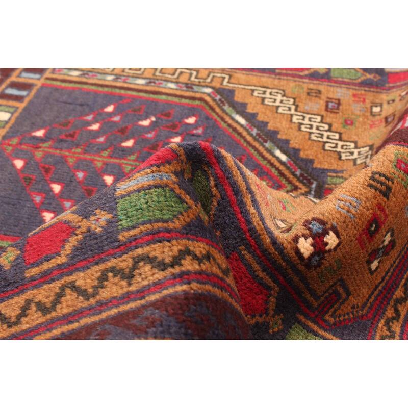 ECARPETGALLERY Hand-knotted Teimani Brown Wool Rug - 2'10 x 5'0