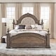 preview thumbnail 13 of 21, Carlisle Court Chestnut Finish Poster Bed