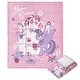 preview thumbnail 19 of 70, Hasbro My Little Pony Silk Touch Throw Blanket 50"x60" - Twilight Home Grown