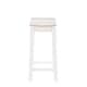 preview thumbnail 11 of 15, Linon Willamette Backless Upholstered Counter Stool