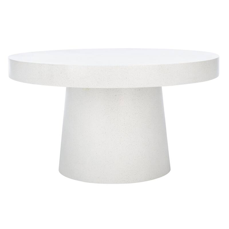 SAFAVIEH Jaria Paper Mache Round Coffee Table - 31.6" W x 31.6" L x 17.8" H