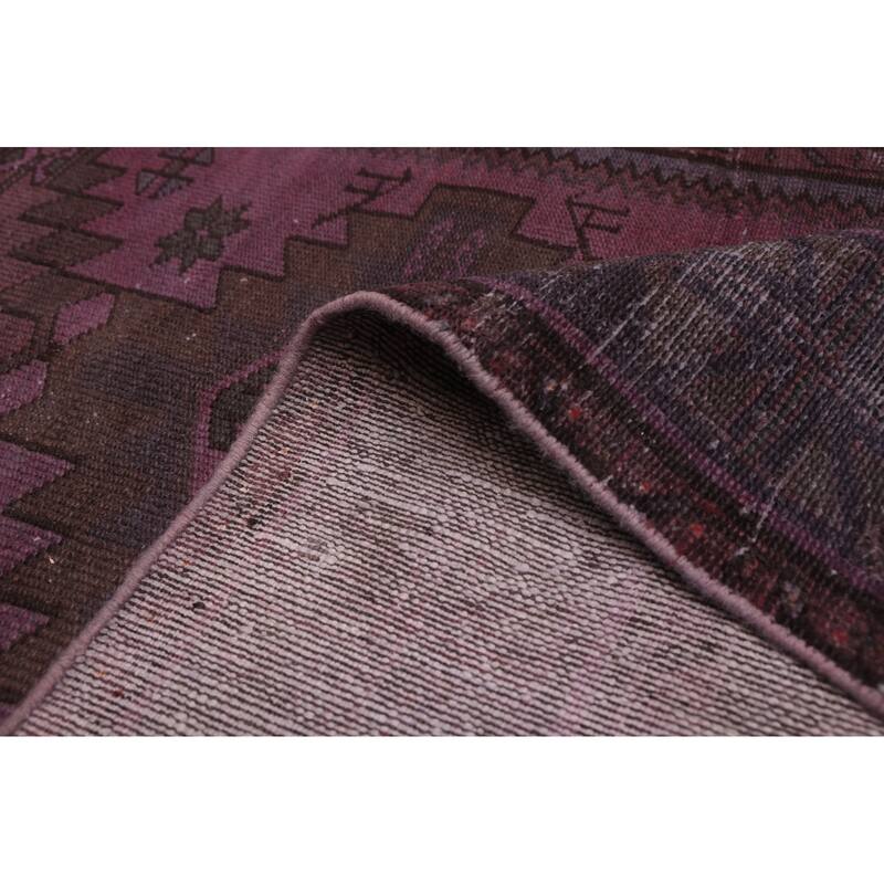 ECARPETGALLERY Hand-knotted Color Transition Pink Wool Rug - 3'2 x 5'3