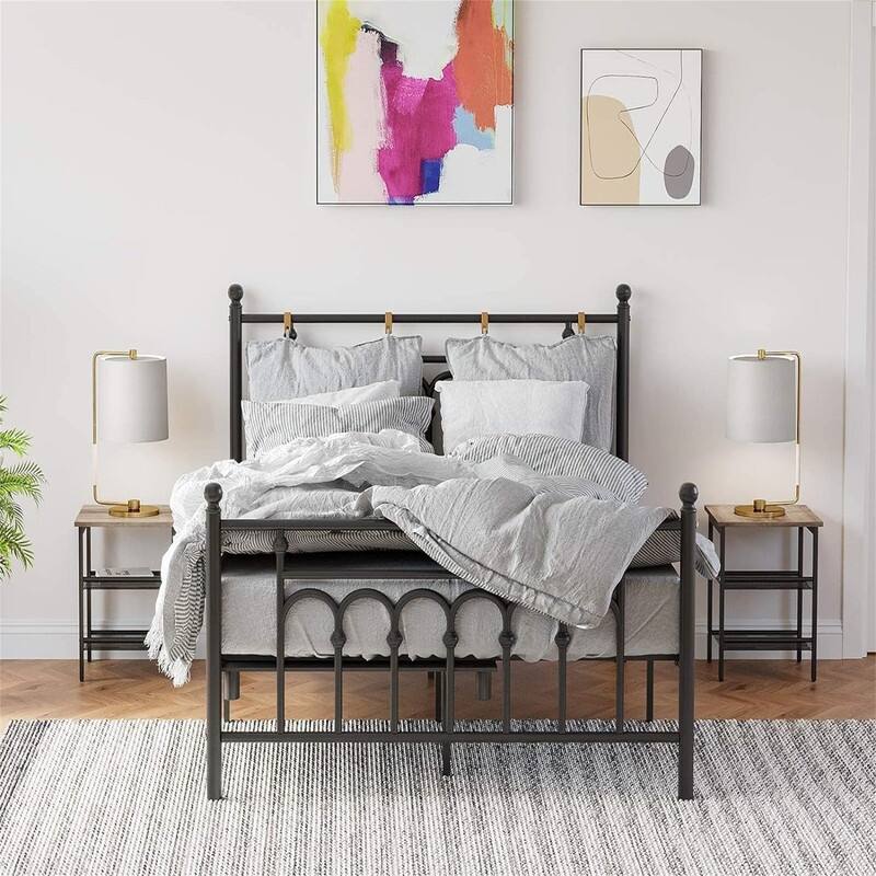 Nightstand Set of 2 Side Tables