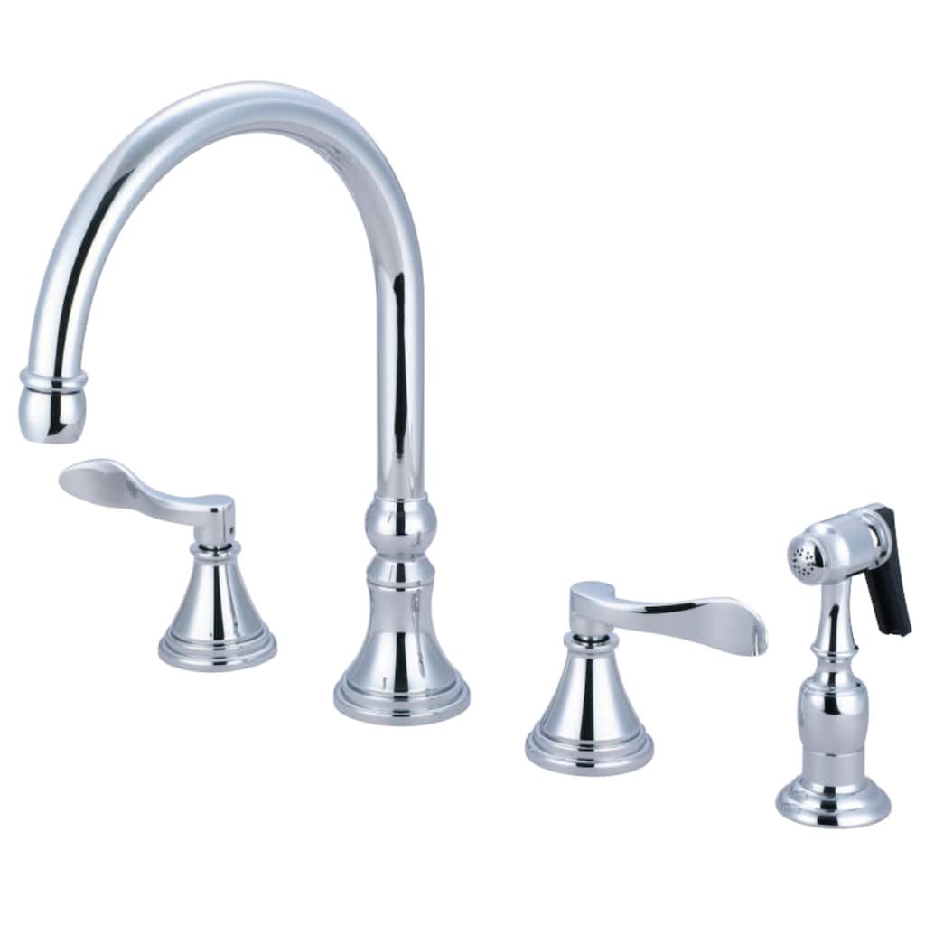 Kingston Brass NuFrench Kitchen Faucet - Includes Side Spray