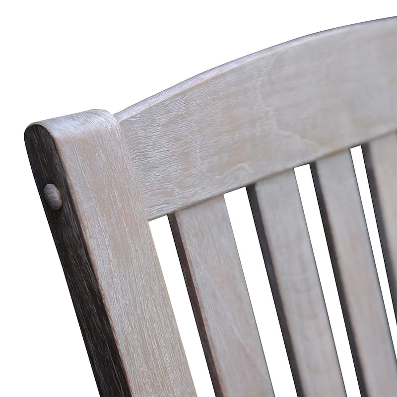 Cambridge Casual Clovis 3-piece Teak Rocking Chair Set