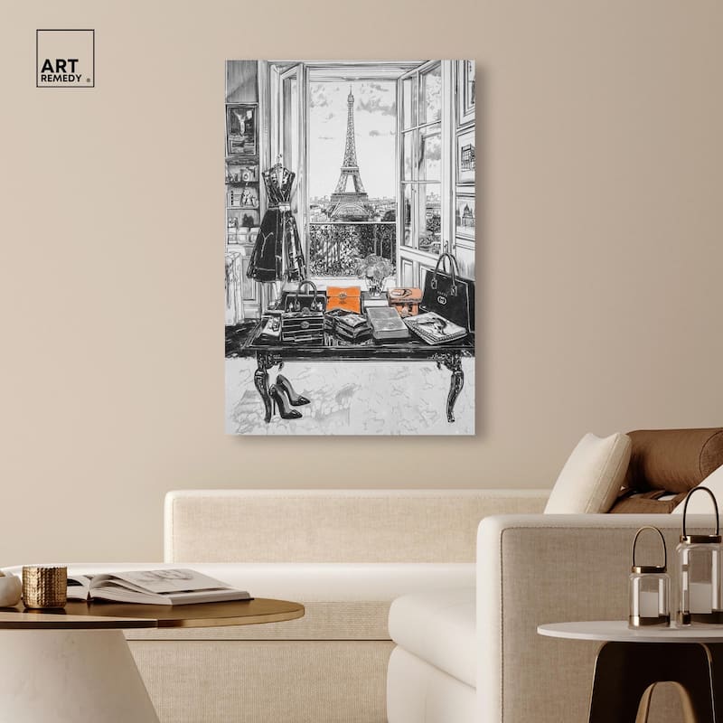 Her Favorite Room Canvas by Art Remedy, Gallery Wrapped