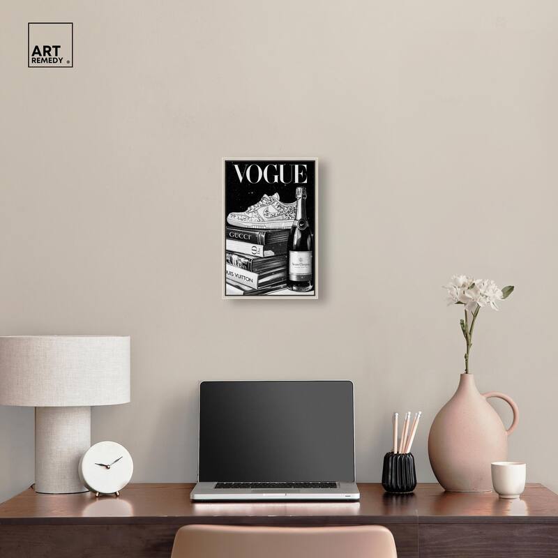 Sneaker Glitz and Glam Cover II Canvas by Art Remedy