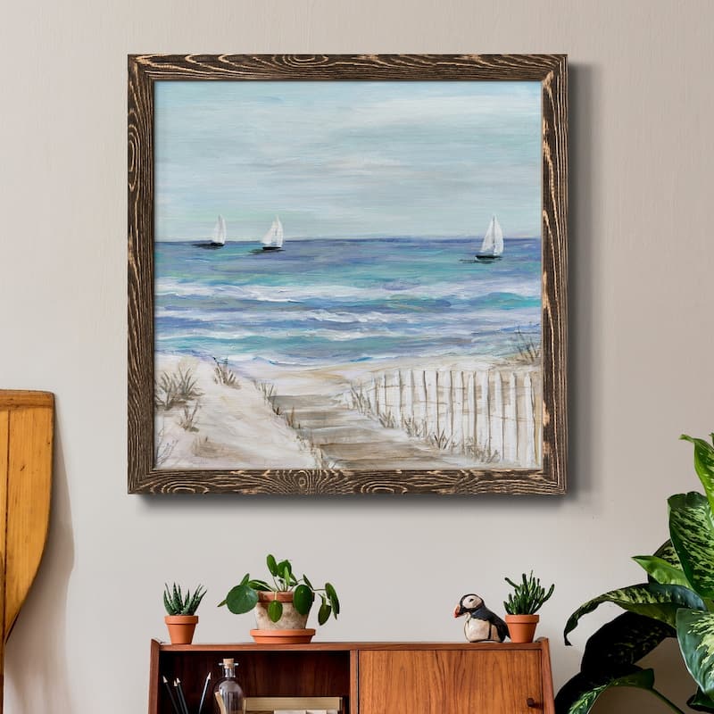 Gulf Shores III-Premium Framed Canvas - Ready to Hang