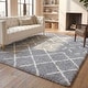 preview thumbnail 2 of 126, SAFAVIEH Arizona Shag Nevada 1.2-inch Thick Rug