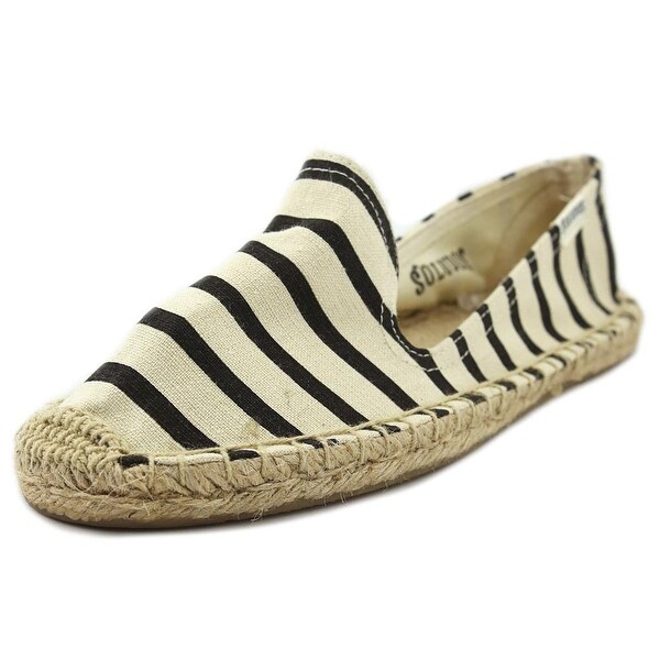 soludos classic canvas stripe espadrille sandal