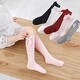 preview thumbnail 7 of 5, CozyWay Toddler Knee High, Bow style, Black/White/Gray/Pink/Red - 5 pair