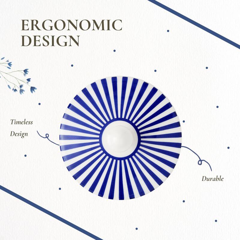 Spode Steccato Covered Sugar Bowl with Lid - 10 fl.oz