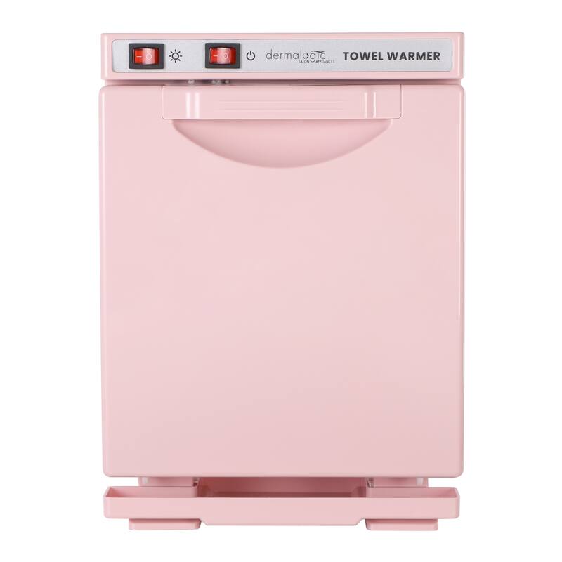 2in1 Towel Warmer UV Sterilizer (5L) for Salon Spa Beauty Massage and Home Use, Pink