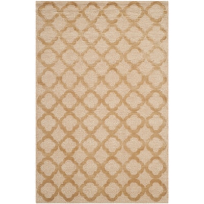 Martha Stewart by SAFAVIEH Quatrefoil Silk/ Wool Rug