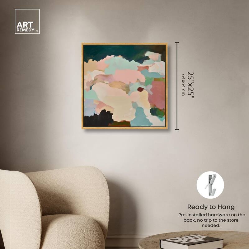 Brushed Beauty I Canvas by Art Remedy