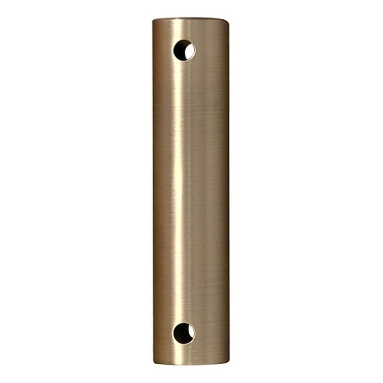 12-inch Downrod - Antique Brass - 60 Inches - Brushed Satin Brass