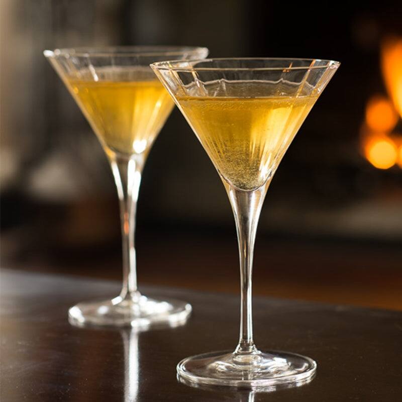 Luigi Bormioli Bach 8.25 oz Martini Stem,Set of 4