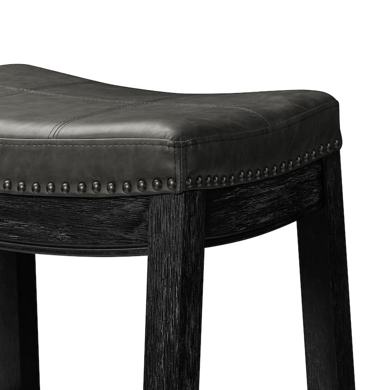 Maven Lane Sophia Saddle Kitchen Dining Stool