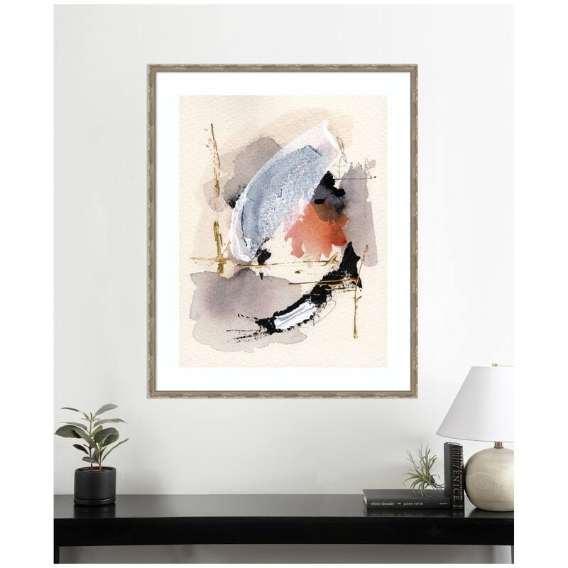 Kate and Laurel Framed Art Urban Wanderer 2 by Xizhou Xie