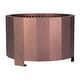 preview thumbnail 4 of 19, Zephyr 27 inch Smokeless Outdoor Firepit, Natural Wood Burning Portable Fire Pit With Water resistantCover, Black