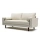 preview thumbnail 6 of 19, US Pride Faux Leather Mid-century Modern Sofa