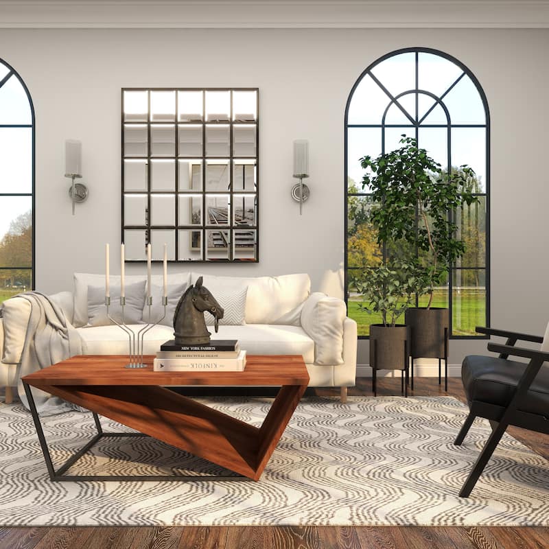 Light Grey or Dark Grey Iron Cylinder Modern Planter Set (Set of 2) - S/2 19", 23"H