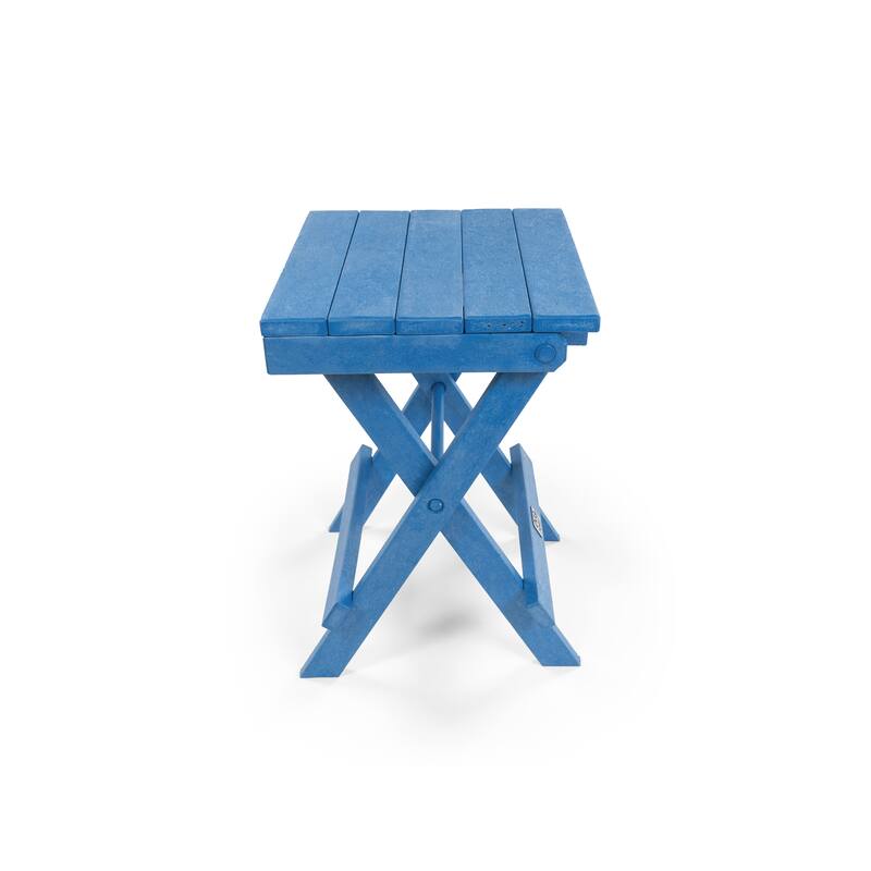 San Juan Fully Assembled All-Weather Recycled HDPE Outdoor Folding Bistro table