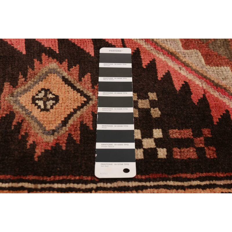ECARPETGALLERY Hand-knotted Konya Anatolian Black, Brown Wool Rug - 3'3 x 12'11