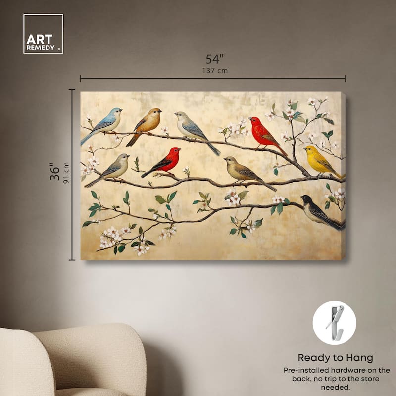 Arboreal Aria II Canvas by Art Remedy, Gallery Wrapped