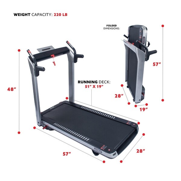 spaceflex motorized treadmill