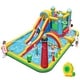 preview thumbnail 1 of 8, Costway Inflatable Water Park with Ocean Balls Climbing Wall Ball Pit - Multi-Color - See Details Multi-Color - See Details - Kids