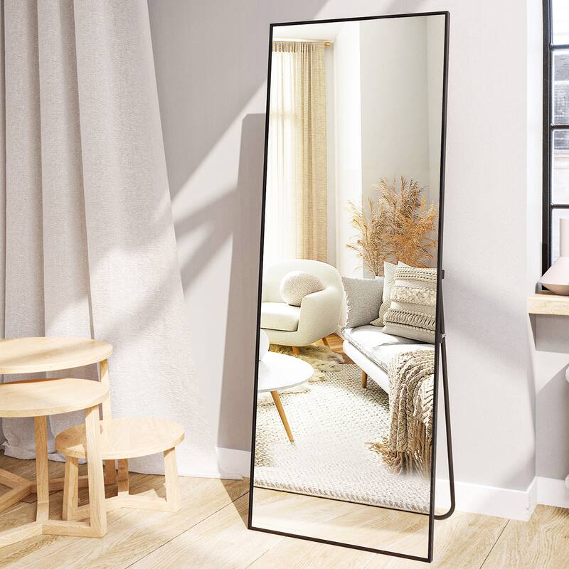 Large Standing Full Length Mirror Wall Decor for Hanging