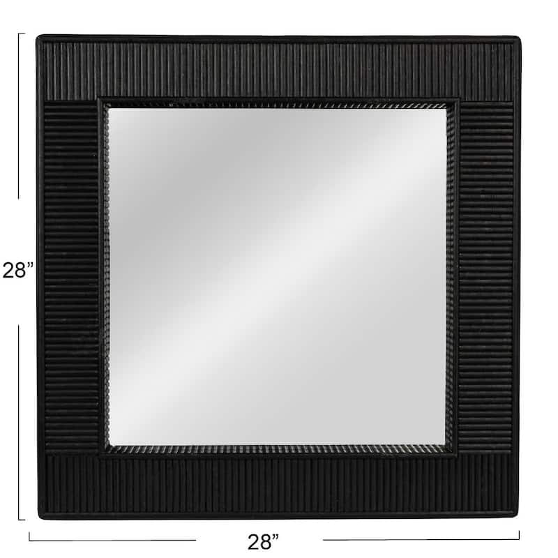 Bamboo Wall Mirror
