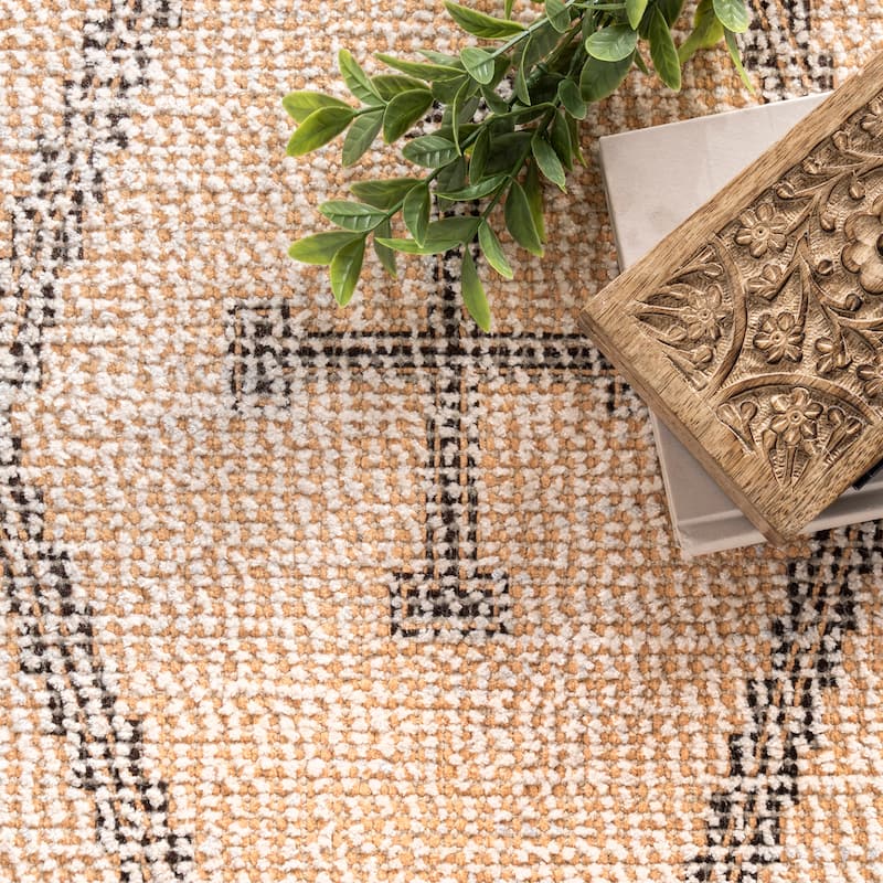 Nuloom Chantal Tribal Hand Woven Trellis Area Rug