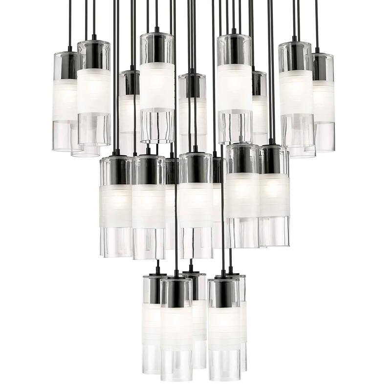 Z-Lite 824P-27R Alton 27 Light 36" Wide Chandelier - Matte Black