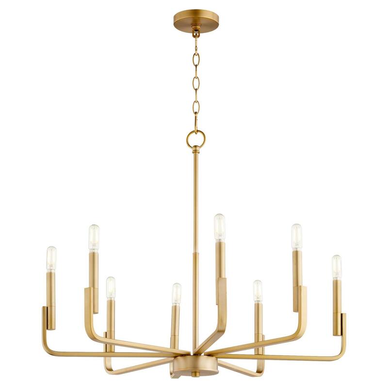 Quorum International 6210-8 Tempo 8 Light 29" Wide Candle Style