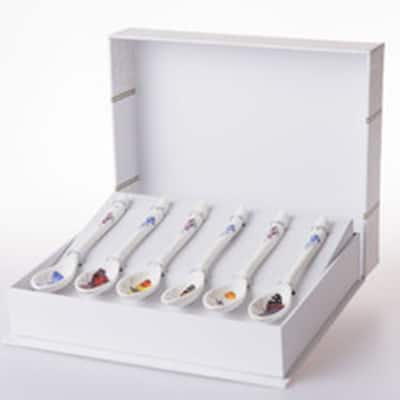 Roy Kirkham TEASPOONS-ENGLISH ROSE Set of 6
