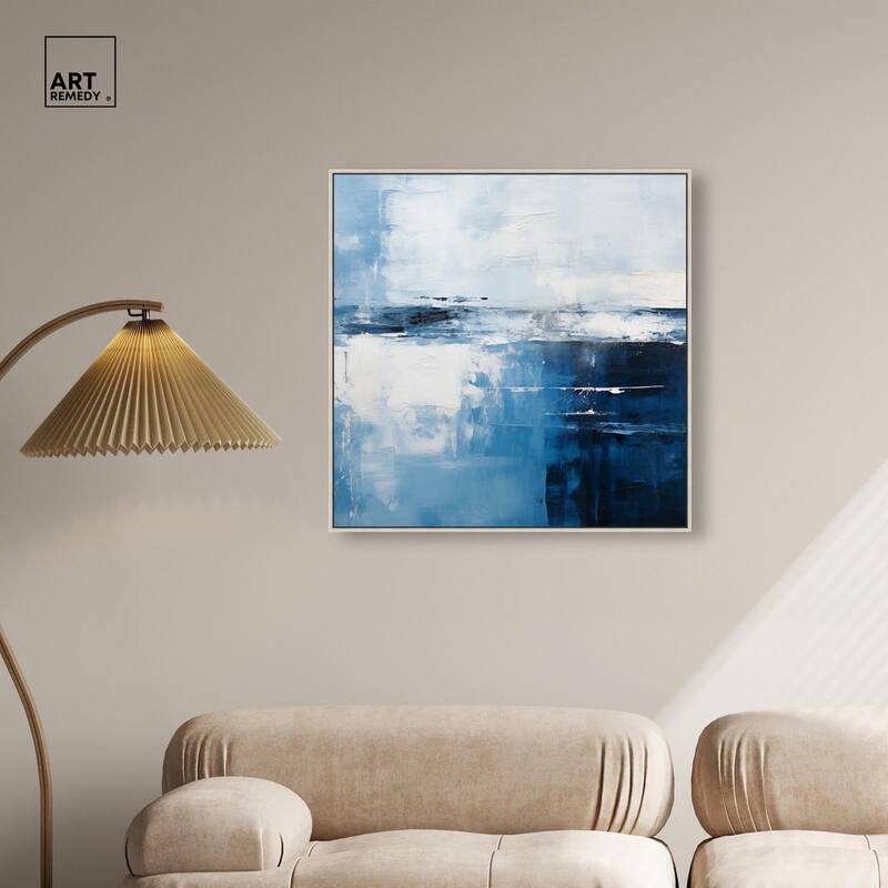 Cool Tones Canvas by Art Remedy