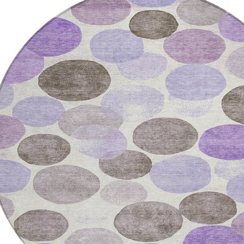 HomeRoots Geometric Transitional Rectangle Outdoor Rug