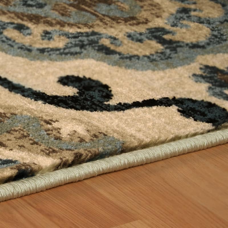 Modern Contemporary Geometric Lattice Runner or Area Rug by Superior