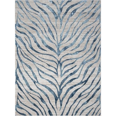Elegance GC_CNC6006 Blue Area Rug