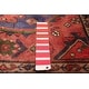 preview thumbnail 8 of 7, ECARPETGALLERY Hand-knotted Andelz Red Wool Rug - 3'7 x 13'0