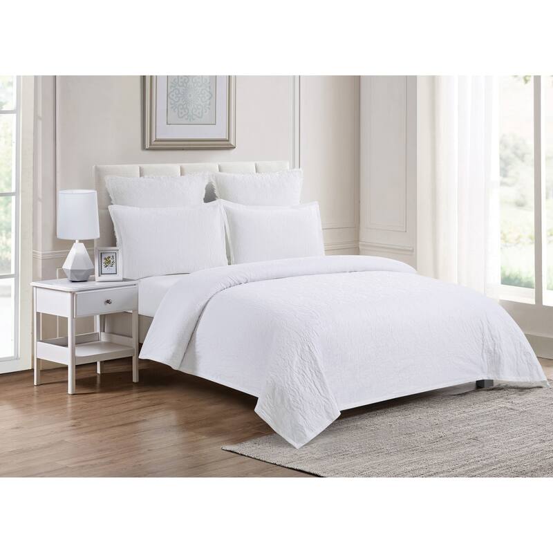 Shiloh Pebble Coverlet Set