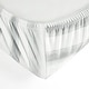 preview thumbnail 4 of 3, Lush Decor Watercolor Stripe Soft & Plush Fitted Crib Sheet - 52"x 28" x 9"