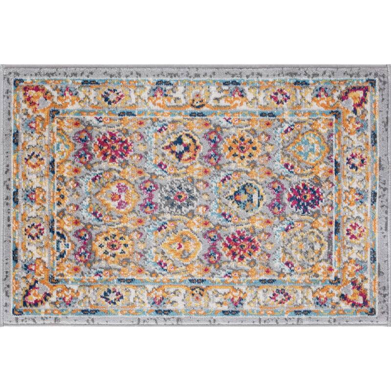Dynah Bohemian & Eclectic Oriental Indoor Area Rug