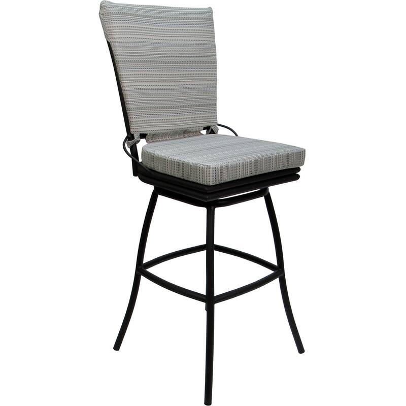 Outdoor Patio Counter 26" 30" Extra Tall 34" Bar Stool - Ofir Armless