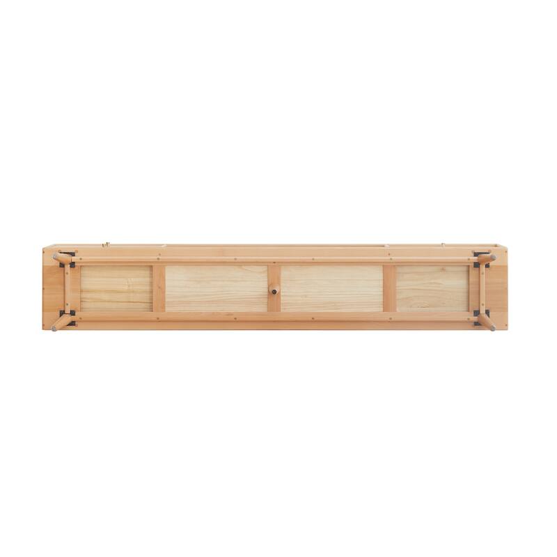 Christopher Knight Home - Natural Beech Wood Make-up Stool Bed Bench