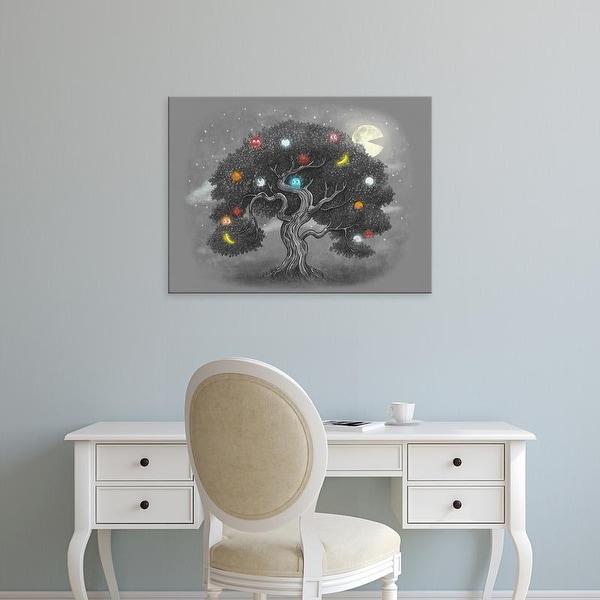 Easy Art Prints Terry Fan's 'Midnight Snack' Premium Canvas Art