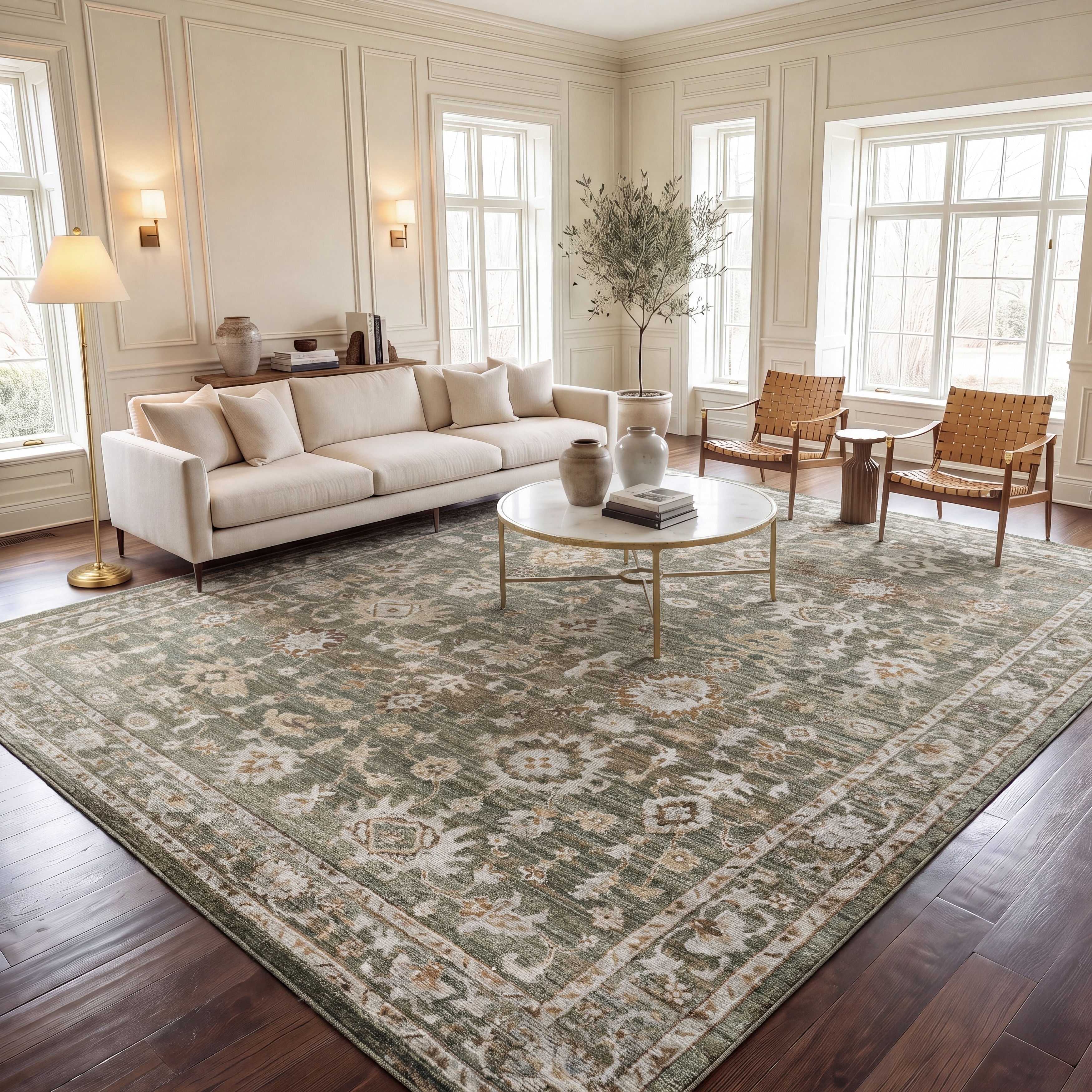SAFAVIEH Hazel Emmanuelle Traditional Oriental Rug