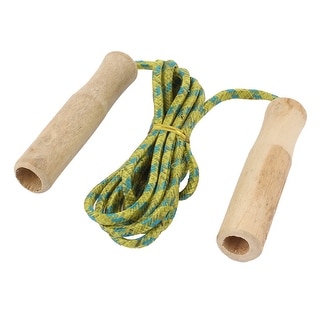 7.7 Ft Wooden Handles Gym Fitness Jump Rope Skipping Rope - Bed Bath ...